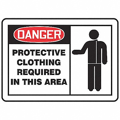 ACCUFORM LPPE004VSP Safety Label 3 1/2 inx5 in Vinyl PK5