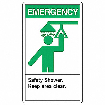 ACCUFORM LFSD901VSP Safety Label 5 in x 3 1/2 in Vinyl PK5