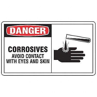 ACCUFORM LCHL003VSP Safety Label 3 1/2 inx5 in Vinyl PK5