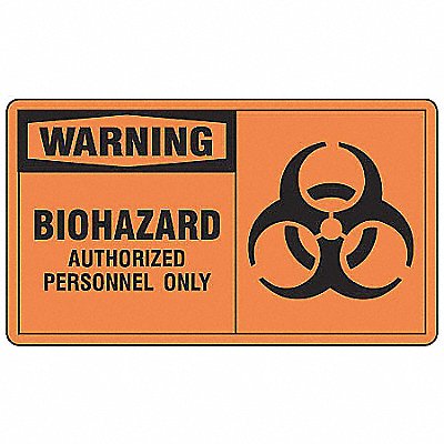 ACCUFORM LBHZ302VSP Safety Label 3 1/2 inx5 in Vinyl PK5