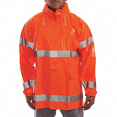 TINGLEY J53129 Flame Resistant Rain Jacket Orange 5XL