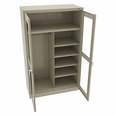 TENNSCO CVDJ2478CSAND Storage Cabinet 78 x48 x24 Sand 5Shlv
