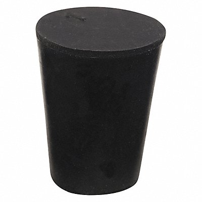 GRAINGER RST1S Stopper Sz 1 14 mm BDia Black 0 PK52