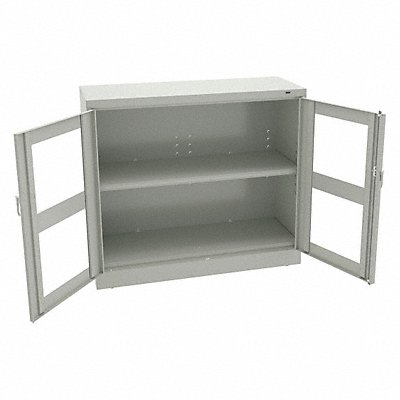 TENNSCO CVDJ1842SULIGHTGREY E4501 Shelving Cabinet 42 H 48 W Light Grey