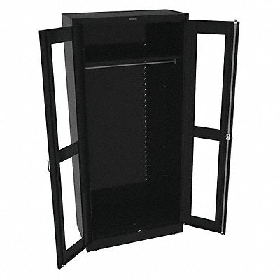 TENNSCO CVD1871BLACK Storage Cabinet 78 x36 x18 Black 1Shlv