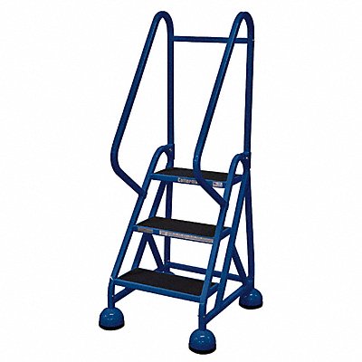 COTTERMAN ST301A2C21P5 F2128 Rolling Ladder Handrail Platform 27 In H