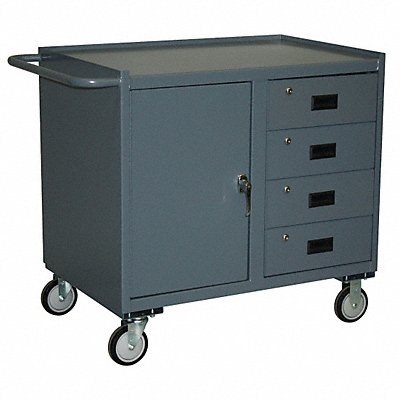 JAMCO JF236R700GP Mobile Cabinet Bench Steel 42 W 27 D