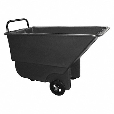 GRAINGER 13CULBLACK Tilt Truck Lt-Duty 1/3 cu yd 275 lb Blck