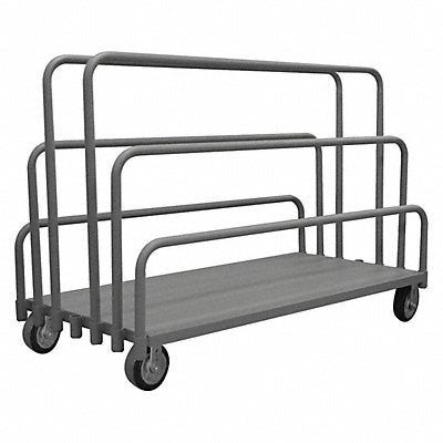 GRAINGER APT24606MR95 Panel Truck 2000 lb Cap 66inL 25inW