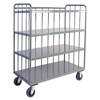 JAMCO HR348P600GP Rod Truck 3000 lb 4 Shelf 48 in L