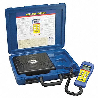 YELLOW JACKET 68802 Refrigerant Scale Electronic 110 lb
