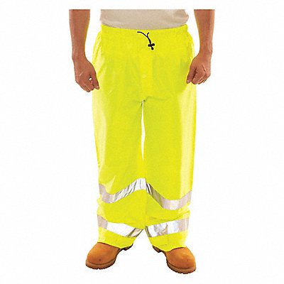 TINGLEY P23122 Rain Pants Class E Yellow/Green L
