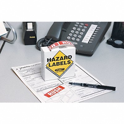 HARRIS LB132285 Label 7/8 inx2 7/8 in Paper PK500