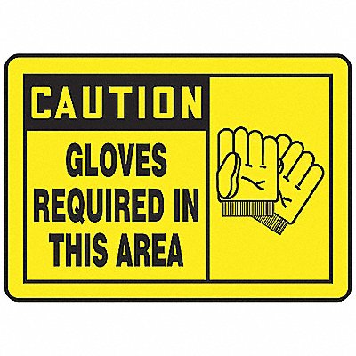 ACCUFORM LPPE623VSP Safety Label 3 1/2 inx5 in Vinyl PK5