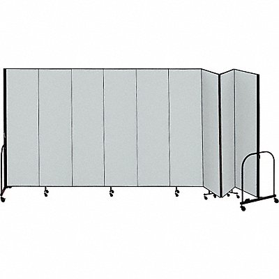 SCREENFLEX CFSL509DG F1895 Partition 16 Ft 9 In W x 5 Ft H Stone