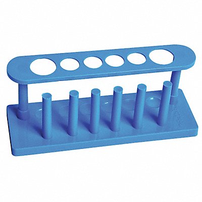 GRAINGER TTHP01 TEST TUBE RACK BLUE UNITED SCIENTIFIC