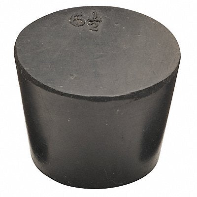 GRAINGER RST6AS Stopper Sz 6.5 27 mm BDia Black 0 PK16
