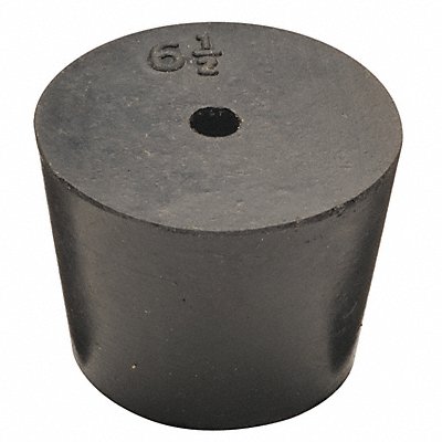GRAINGER RST6AH Stopper Sz 6.5 27 mm BDia Black 0 PK16