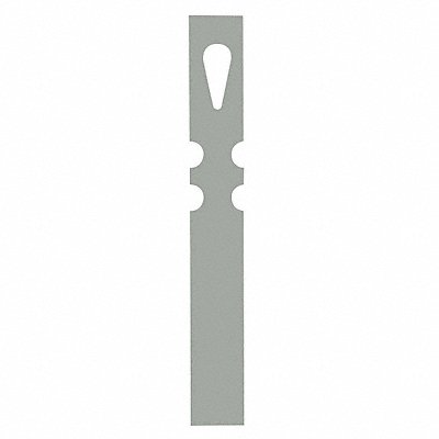 GRAINGER KTAGGR Blank Tag Paper 7 1/2in H 1in W PK1000