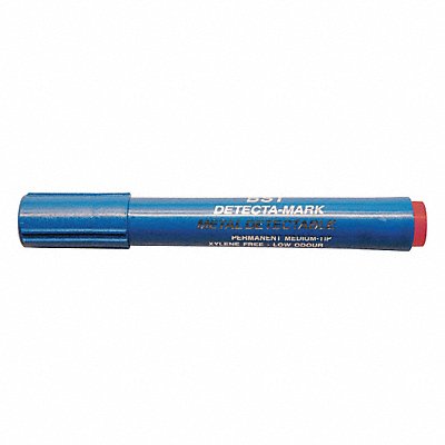 DETECTAPRO MPENRD Metal Detectable Permanent Marker PK10