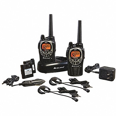 MIDLAND GXT1000VP4 Portable Two Way Radios 6W 50 Ch PR