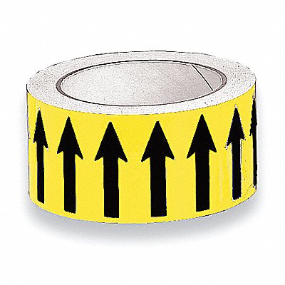 HARRIS INDUSTRIES LB24654Y E8343 Banding Tape Yellow 2in W 54ft Roll L