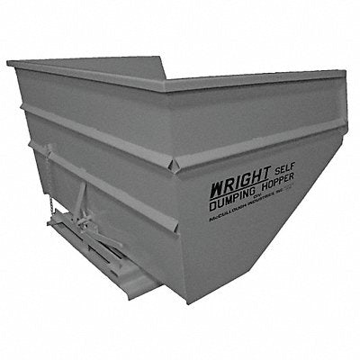 APPROVED VENDOR 50099GRAY F1334 Self Dumping Hopper Gray 7 000 lb