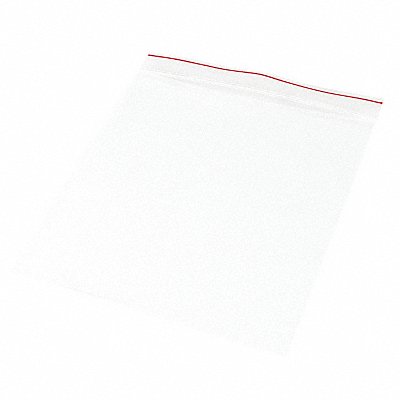 MINIGRIP RED LINE MGRL2P0606 Reclosable Poly Bag Zip Seal PK1000
