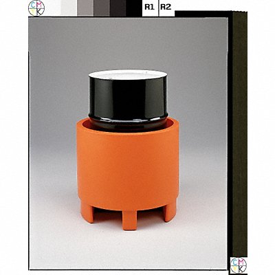 GRAINGER SP55ORANGE Secondary Spll Cont 1 Drum Hi Den 55 gal