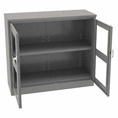 TENNSCO CVDJ1842AMEDGREY Storage Cabinet 42 x48 x18 MdGry 2Shlv