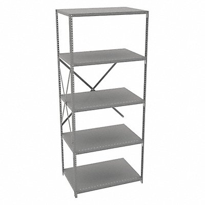TENNSCO QO53624AB Metal Shelving Cap 700 lb 24inx84inx36in