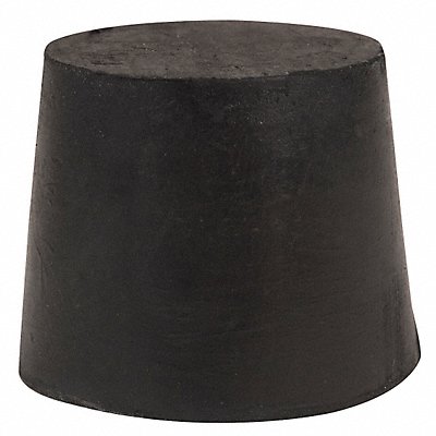 GRAINGER RST6S Stopper Sz 6 26 mm BDia Black 0 PK18