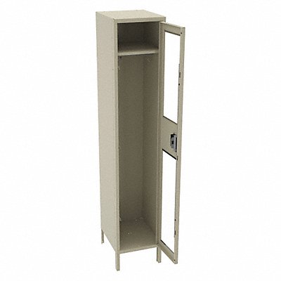 TENNSCO CSL1518721SAND Wardrobe Locker Clearview 1 Wide 1 Tier Sand