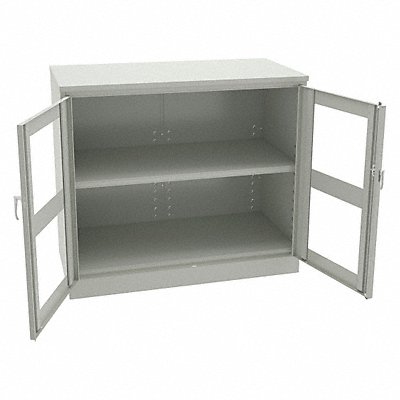 TENNSCO CVDJ2442ALIGHTGREY Storage Cabinet 42 x36 x24 LtGry 2Shlv