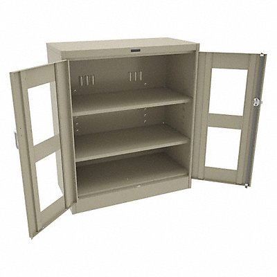 TENNSCO CVD1842SAND Storage Cabinet 42 x36 x18 Sand 2Shlv