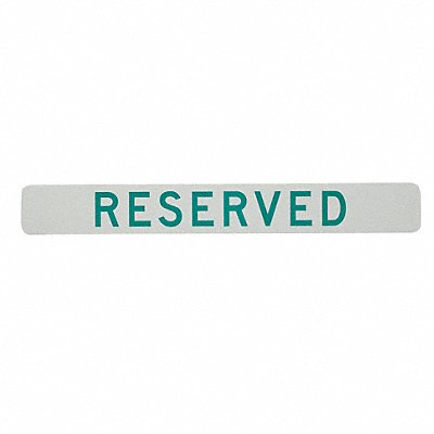 LYLE CS00220HA Reserved Parking Sign 2-1/2 x 20