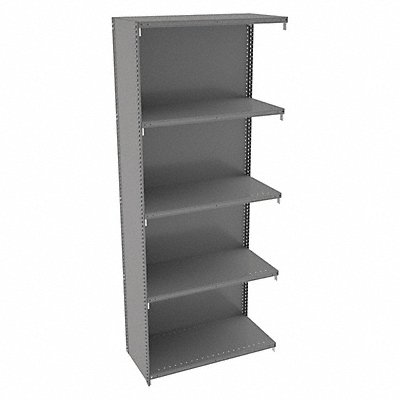 TENNSCO QCH53618AB Metal Shelving Cap 850 lb 18inx84inx36in