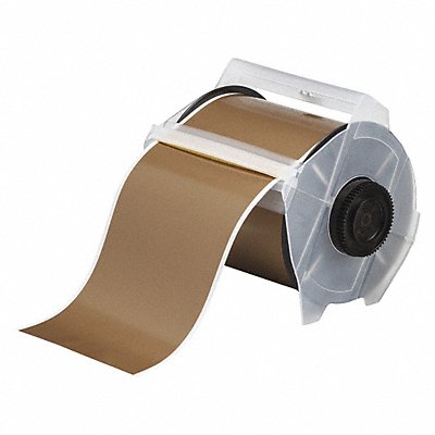 BRADY 113139 Tape Gold 100 ft L 4 in W