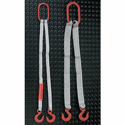LIFT-ALL DOSEE1802TFX6 Bridle Web Sling 6 ft L 5100 lb Load Cap