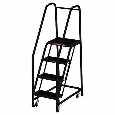 EGA F007BL Rollng Ldr Assembled Handrail Platform 40in H
