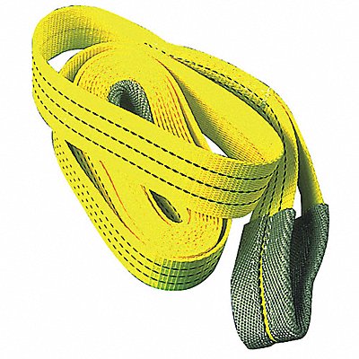SPANSET TS1215 Tow Strap 15 ft Overall L Yellow