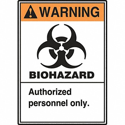 ACCUFORM LBHZ301VSP Safety Label 5 inx3 1/2 in Vinyl PK5