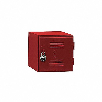 EQUIPTO 121212RED Locker 1x1Locker Cherry Red 12 x12 x12 Assm