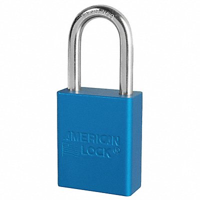 AMERICAN LOCK A1106KAS6BLU E7786 Lockout Padlock KA Blue 1-7/8 H PK6