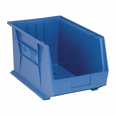 QUANTUM STORAGE SYSTEMS QUS260BL F0609 Hang and Stack Bin Blue PP 10 in