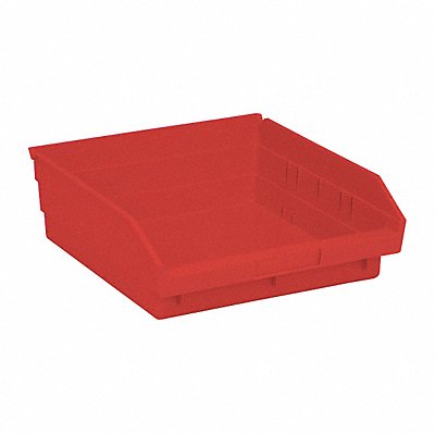 QUANTUM STORAGE SYSTEMS QSB109RD F0616 Shelf Bin Red Polypropylene 4 in