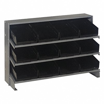 QUANTUM STORAGE SYSTEMS QPRHA107BK E1542 Bench Pick Rack 12x21x36in Black