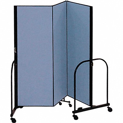 SCREENFLEX CFSL503DB F1877 Partition 5 Ft 9 In W x 5 Ft H Lake