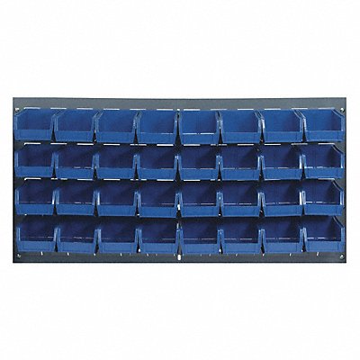 QUANTUM STORAGE SYSTEMS QLP361921032BL Louvrd Pnl 1/4inx20inx36in Load Capacity 175lb