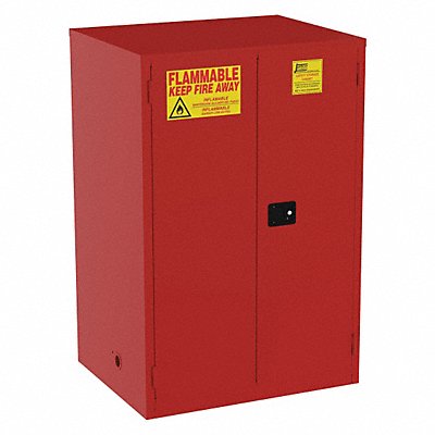 JAMCO BP120RP Cabinet 2-Dr 120 gal Flammable 34x65x43